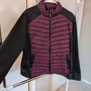 Women's Black and Purple Jacket
